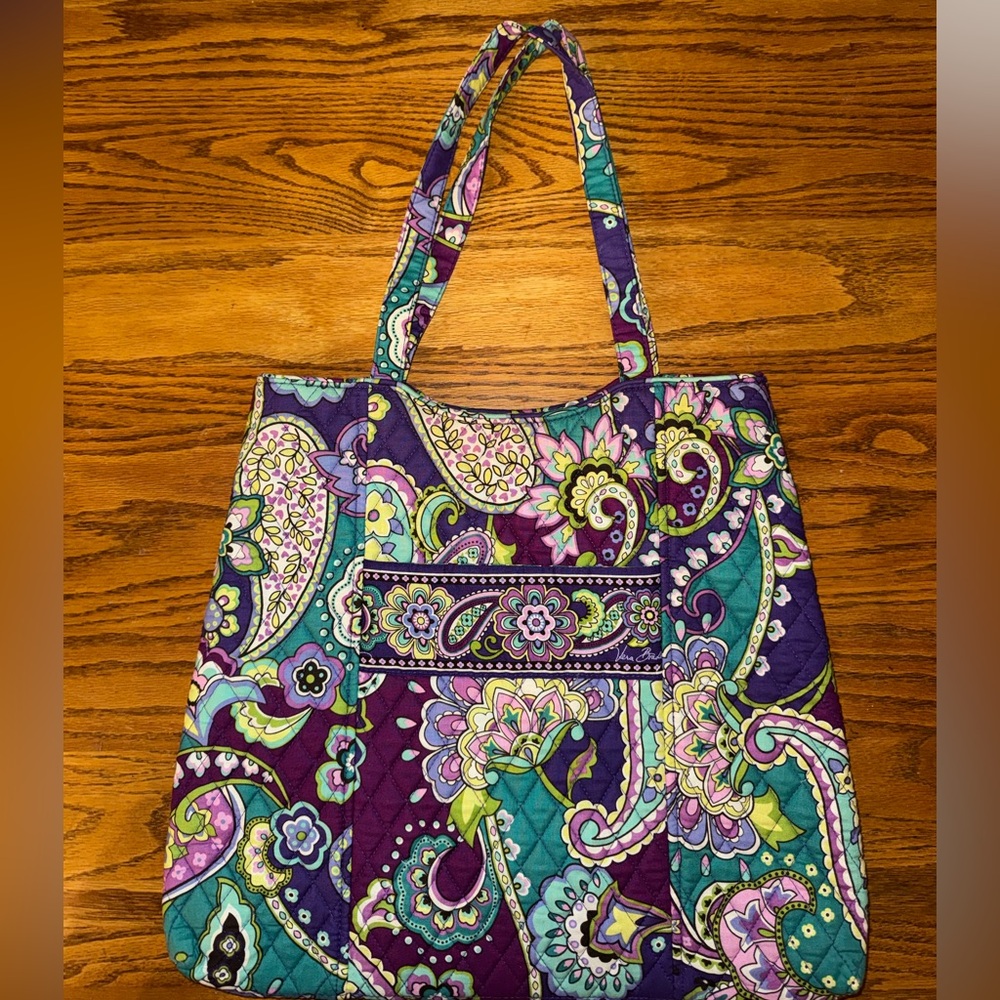 Vera Bradley Heather Pattern Curvy Tote